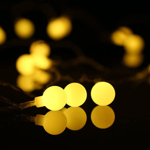 Tomshine Luci Della Stringa Della Palla 80 Palle Alimentato a batteria IP44