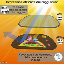 Carica l'immagine nel visualizzatore di Gallery, Tendine Parasole Auto Bambini Oscuranti sole protezione solare raggi UV...