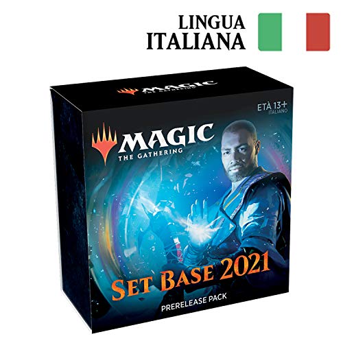 Wizards Magic The Gathering Set Base 2021 M21 Prerelease Pack in Italiano