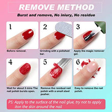 Carica l&#39;immagine nel visualizzatore di Gallery, Gel Polish Remover,Remover Smalto Semipermanente,Magic Nail Full set