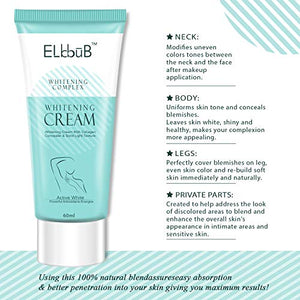 Crema Sbiancante, Whitening Cream, Schiarente, per il Corpo,... - Ilgrandebazar