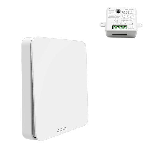 Interruttore Luce Senza Fili, Didikit da Parete Energie white - Ilgrandebazar