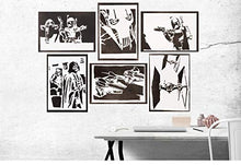 Carica l&#39;immagine nel visualizzatore di Gallery, Poster Boba Fett Slave I STAR WARS Handmade Graffiti Street Art - Artwork