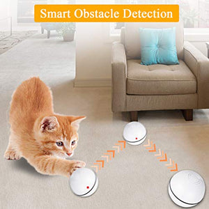Giocattolo interattivo per gatti, con funzione timer LED ricaricabile...