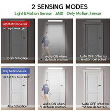 Carica l&#39;immagine nel visualizzatore di Gallery, 100 LED Luce Led Armadio con Sensore, Movimento Armadio, Lampada Notte...