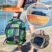 Carica l&#39;immagine nel visualizzatore di Gallery, Cabin Max Metz Zaino da Viaggio 40x20x25 ideale di viaggio, bagaglio a mano per zaino Ryanair 40x20x25 cm, perfetto come borsa per ogni avventura. (rPET Verde Bodo)