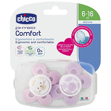Carica l&#39;immagine nel visualizzatore di Gallery, Chicco 00074933110000 Physio Comfort Bimba Succhietto di Silicone, 6-16... - Ilgrandebazar