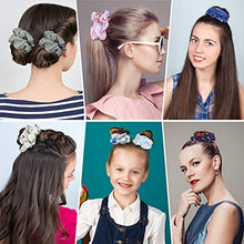 Carica l'immagine nel visualizzatore di Gallery, MOSOTECH 20 Pezzi Chiffon Scrunchies, Elastico in Cerchietti e...