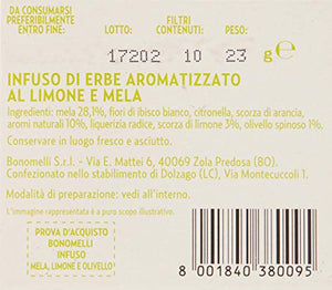 Bonomelli Infuso Fruttato mela, limone, olivello - 10 filtri