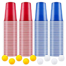 Carica l&#39;immagine nel visualizzatore di Gallery, Bicchieri di birra Pong, 100 American Beer Pong tazze 100 Tazze + 10 Palline - Ilgrandebazar