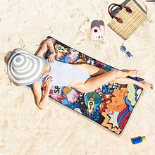 Carica l'immagine nel visualizzatore di Gallery, WLZP 【〖2020NEW〗Asciugamano in Microfibra da Spiaggia,Coperta L'universo