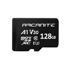 Carica l&#39;immagine nel visualizzatore di Gallery, ARCANITE AKV30A1128 microSDXC - Scheda di memoria con adattatore SD, 128 GB - Ilgrandebazar
