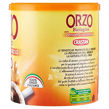 Carica l&#39;immagine nel visualizzatore di Gallery, Crastan Orzo Solubile Biologico con Zenzero &amp; Arancio - 120 Gr.