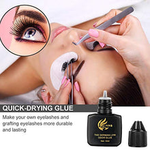 Carica l&#39;immagine nel visualizzatore di Gallery, Colla per ciglia, a ciglia greffante, asciugatura rapida + Fattoria +...