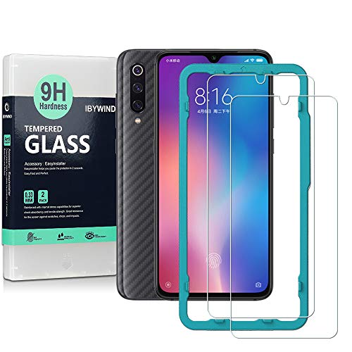 Ibywind Vetro Temperato Protettivo per Xiaomi Mi 9 / 9 Con Easyinstaller - Ilgrandebazar
