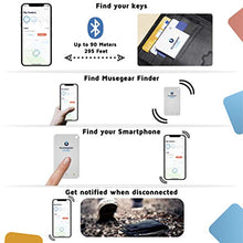 Carica l'immagine nel visualizzatore di Gallery, Musegear - Trova chiavi con app Bluetooth I Flat Finder, Bianco - 1 pezzo