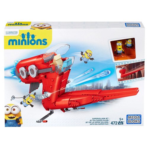 Mega Bloks CNF60 - Minions Supervillain Jet - Ilgrandebazar