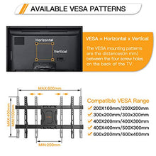 Carica l'immagine nel visualizzatore di Gallery, Supporto TV con Braccio Girevole ed Estendibile- Supporto per Montaggio su Parete per TV da 37"-70”, Max VESA 600x400, Supporto Ultra Resistente 60 kg