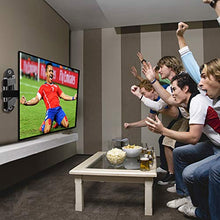 Carica l'immagine nel visualizzatore di Gallery, Staffa Da Parete TV Girevole Ultra Sottile Inclinabile - 13-37''; 25kgs - Ilgrandebazar