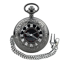 Carica l&#39;immagine nel visualizzatore di Gallery, Bestfire, orologio da taschino, al quarzo, stile rétro vintage steampunk,... - Ilgrandebazar