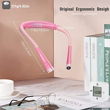 Carica l'immagine nel visualizzatore di Gallery, Glocusent Lampada LED da Lettura, Luce per Lettura a Letto, 3 Colori, 6 Pink
