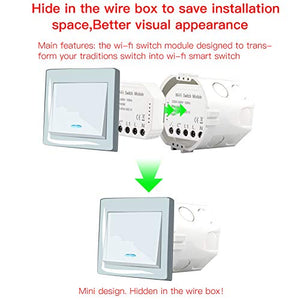 MOES Interruttore luce intelligente diy fai-da-te Modulo Smart...
