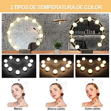 Carica l&#39;immagine nel visualizzatore di Gallery, Luci di Specchio per Trucco LED Lampada da 10 Pcs - Lampadine Dimmerabili - Ilgrandebazar