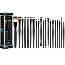 Carica l&#39;immagine nel visualizzatore di Gallery, EmaxDesign 20 pezzi-Set di pennelli professionali per trucco, volto ombretti...