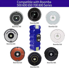 Carica l&#39;immagine nel visualizzatore di Gallery, Morpilot Batteria Sostituzione per iRobot Roomba X-Life con 1000 Cicli di Blu