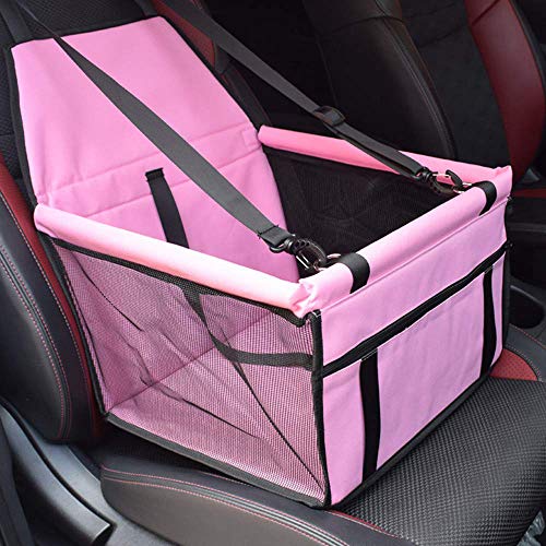 PETEMOO Seggiolino Auto per Cani da Compagnia, rosa-A - Ilgrandebazar