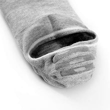 Carica l&#39;immagine nel visualizzatore di Gallery, Ueither Calzini Fantasmini da Donna, Calze 36-43, Bianca/Grigio (3 Paia Ogni) - Ilgrandebazar