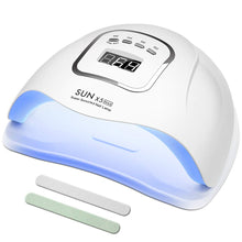 Carica l'immagine nel visualizzatore di Gallery, MOULEI 150W Lampada Unghie LED UV Professionale per Manicure/Pedicure, Sensore Di Avvio Automatico Con La Possibilità Di Lmpostare 4 Timer 10/30/60 / 99S