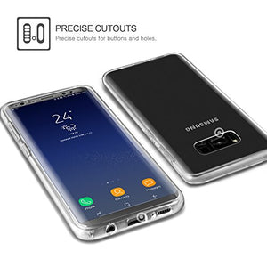 AROYI Cover Samsung S8 Plus, Galaxy Plus Transparent Custodia Silicone... - Ilgrandebazar