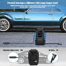 Carica l&#39;immagine nel visualizzatore di Gallery, Compressore Portatile per Auto Aria Compressa Pompa Elettrica 150PSI... - Ilgrandebazar