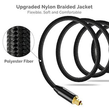 Carica l'immagine nel visualizzatore di Gallery, UNBREAKcable Cavo Ottico Audio Digitale Toslink 2M - [Placcato Oro] 2m - Ilgrandebazar