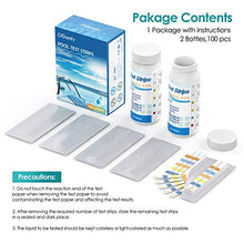Carica l&#39;immagine nel visualizzatore di Gallery, Ehomfy Test per Acqua Piscina 6 in 1, Pool Potabile 100 Strisce, 100pcs