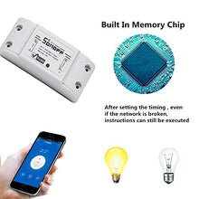 Carica l&#39;immagine nel visualizzatore di Gallery, Acemax Sonoff Smart WiFi 2 pezzi interruttore telecomando wireless,... - Ilgrandebazar