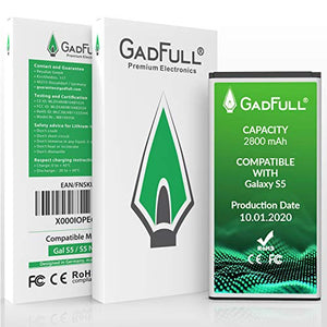 GadFull Batteria compatibile con Samsung Galaxy S5 | Corrisponde al... - Ilgrandebazar