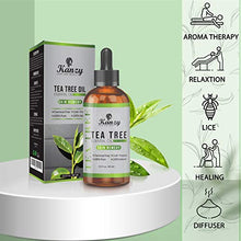 Carica l&#39;immagine nel visualizzatore di Gallery, Kanzy Tea Tree Oil 60ml Olio di Albero Del Tè per Viso, Corpo, Unghie,...