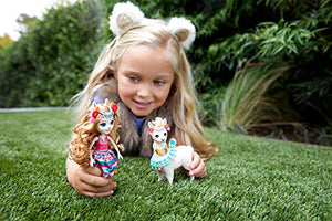 Enchantimals- Fleecy Il Lama con Amico Cucciolo, Bambola da 15 cm con... - Ilgrandebazar