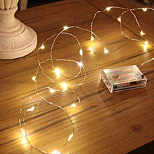 Carica l'immagine nel visualizzatore di Gallery, Ariceleo Led Stringa Luci a Batteria, 1 Pezzi 5 metri 50 Bianco Caldo - Ilgrandebazar