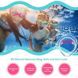 Occhialini da Nuoto per Bambini - Piscina Bambino 2 PACK