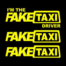 Carica l&#39;immagine nel visualizzatore di Gallery, Autodomy Confezione Adesivi Faketaxi Fake Taxi e I&#39;m The Driver 3...