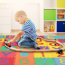 Carica l&#39;immagine nel visualizzatore di Gallery, Tappeto Bambini Puzzle, Puzzle da Gioco Multicolore in Soffice...