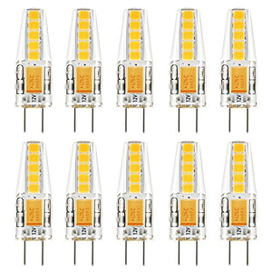 Kohree 10 Pezzi Lampadina LED G4 2W Lampadine Alogena 20W Bianca Calda 2900K... - Ilgrandebazar