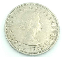 Carica l&#39;immagine nel visualizzatore di Gallery, Confezione da due monete britanniche replica, una con scellino. Georgivs VI... - Ilgrandebazar