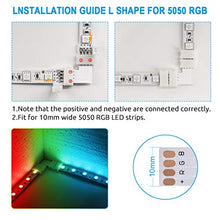 Carica l'immagine nel visualizzatore di Gallery, Chesbung 5050 Kit di connettori per strisce LED RGB a 4 pin di... - Ilgrandebazar