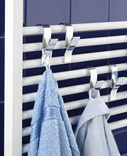 Carica l&#39;immagine nel visualizzatore di Gallery, Wenko 81912500 Set di 4 Appendini per Termoarredo, in Plastica ABS Cromata,... - Ilgrandebazar