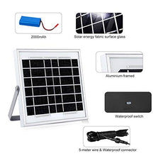 Carica l&#39;immagine nel visualizzatore di Gallery, CLY Faretto Solare con Sensore di Movimento 60 LED, Luce da Esterno,...
