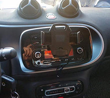Carica l'immagine nel visualizzatore di Gallery, OYEFLY Supporto Auto Smartphone con Cruscotto Regolabile e 360 Nero